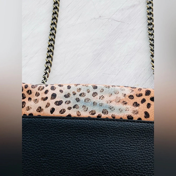 Anthropologie Leanna Crossbody Bag in Honey Black $68 - Picture 10 of 11